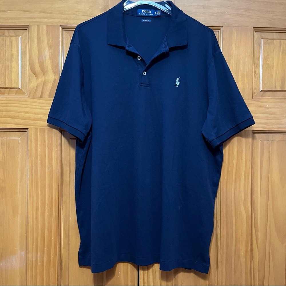Polo by Ralph Lauren Classic Blue Polo Shirt